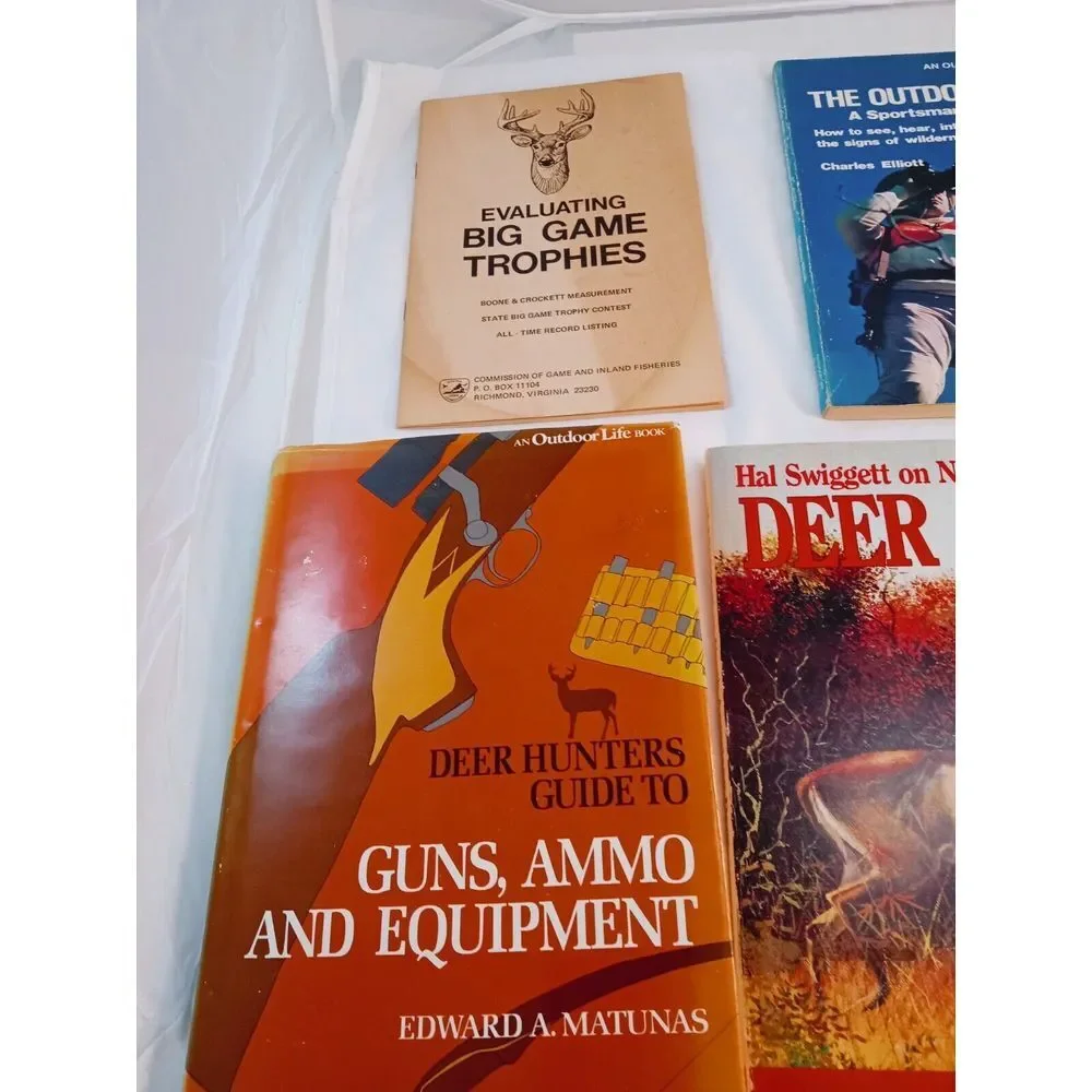 Deer Hunters Lot Of 5 - Guns,‎ Ammo And Equipment, Deer, Outdoor Tips & More